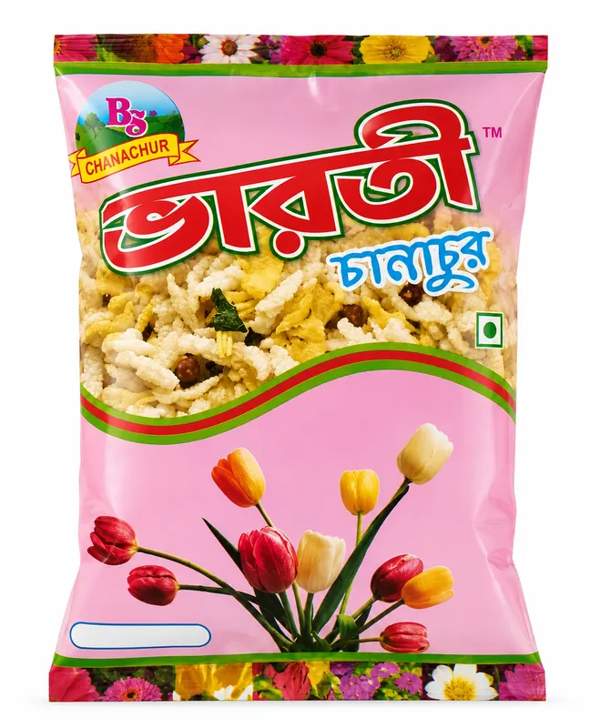 Bharatee Mixture Chiwra ₹10 Pack – Light Spicy & Salty Crunchy Snack