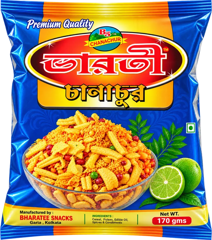 Bharatee Chanachur – Sweet, Sour & Hot | Garam Masala Blended 170 Gms