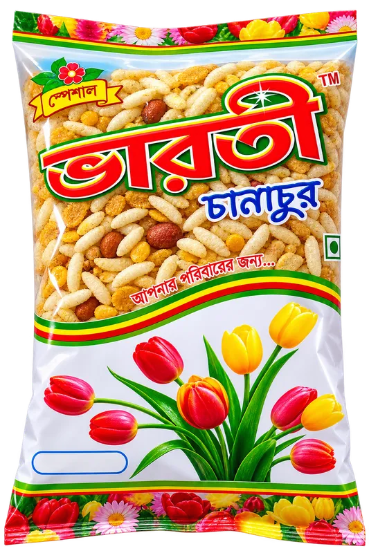 Bharatee Snacks Masala Muri ₹10 | Spicy Masala Puffed Rice with Peanut, Sev & Papri