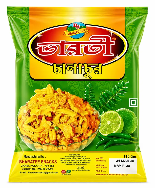 Bharatee Chal Bhaja – Crispy Basmati Rice Snack  | 90 g